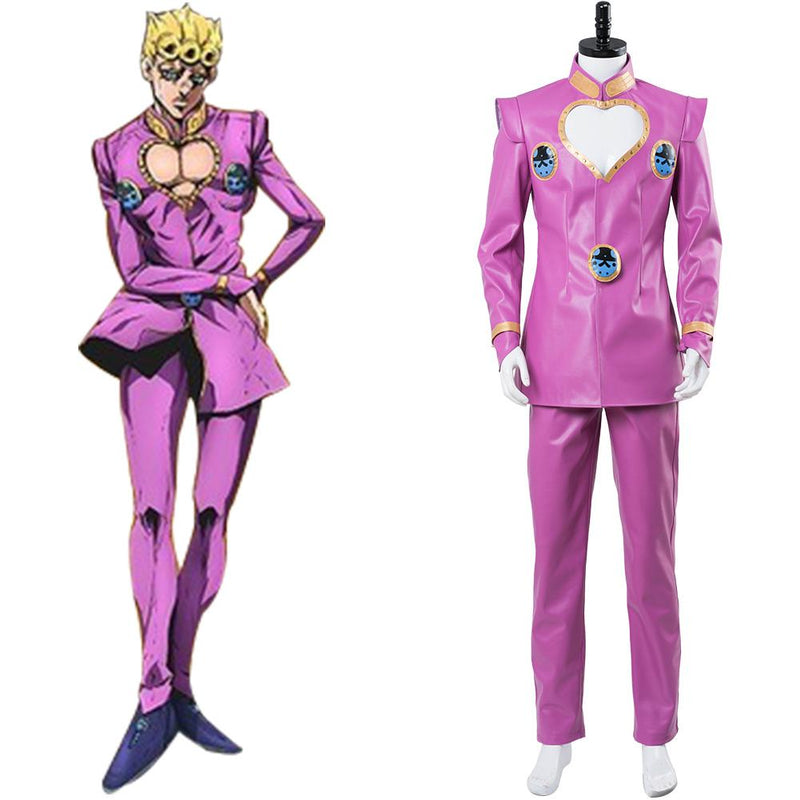 JoJo's Bizarre Adventure: Golden Wind Giorno Giovanna Cosplay Costume