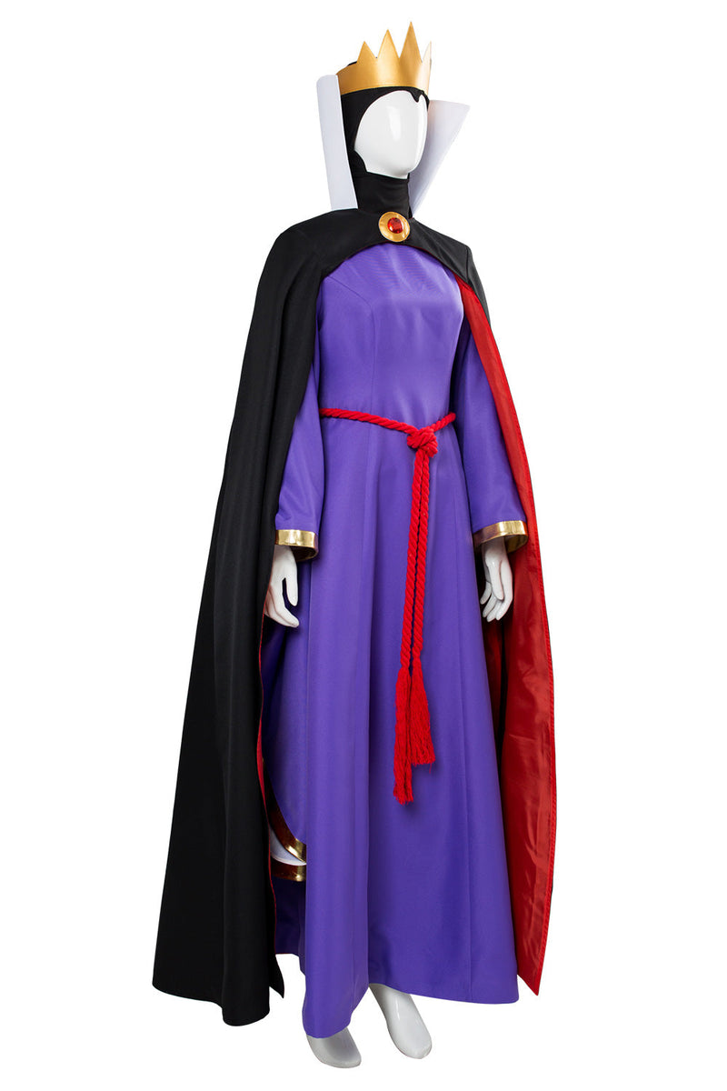 Snow White and the Seven Dwarfs Evil Queen Jumpsuit Halloween Carnival Suit Cosplay Costume