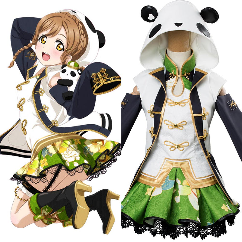 LoveLive Aqours China Dress Ver Kunikida Hanamaru SR Cosplay Costume