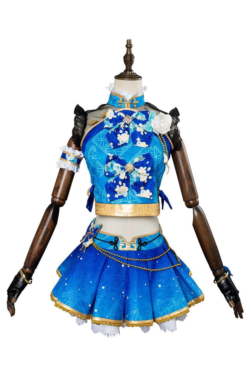 LoveLive Aqours China Dress Ver Watanabe You Cosplay Costume