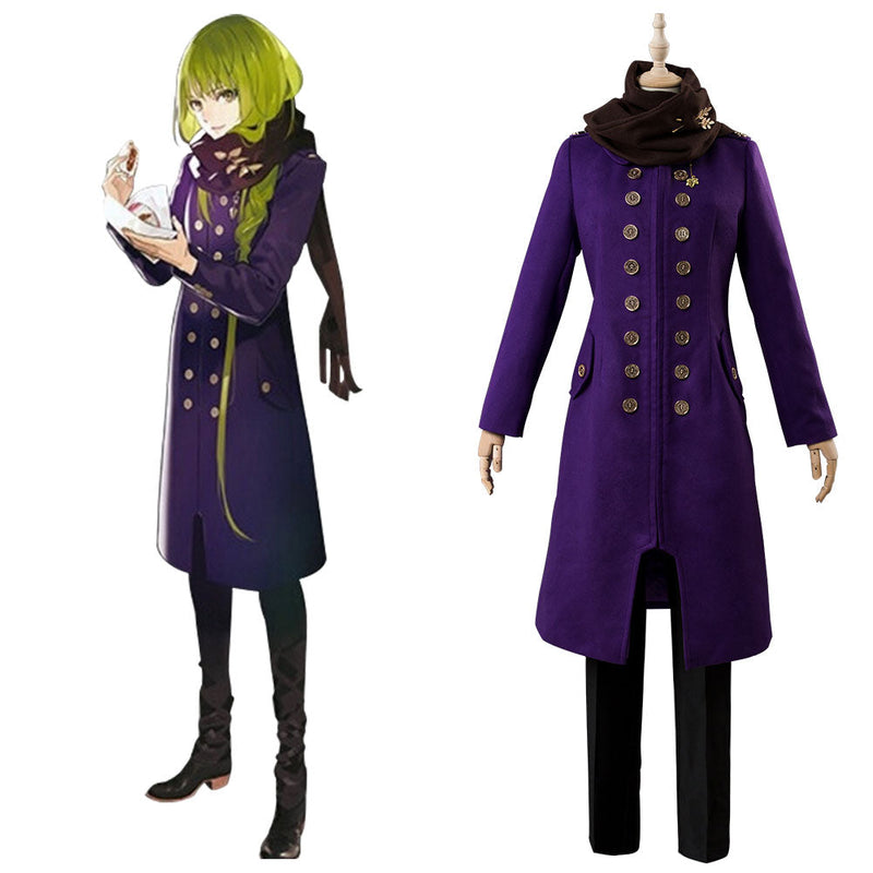 Fate/Grand Order Enkidu Winter Causal Cosplay Costume