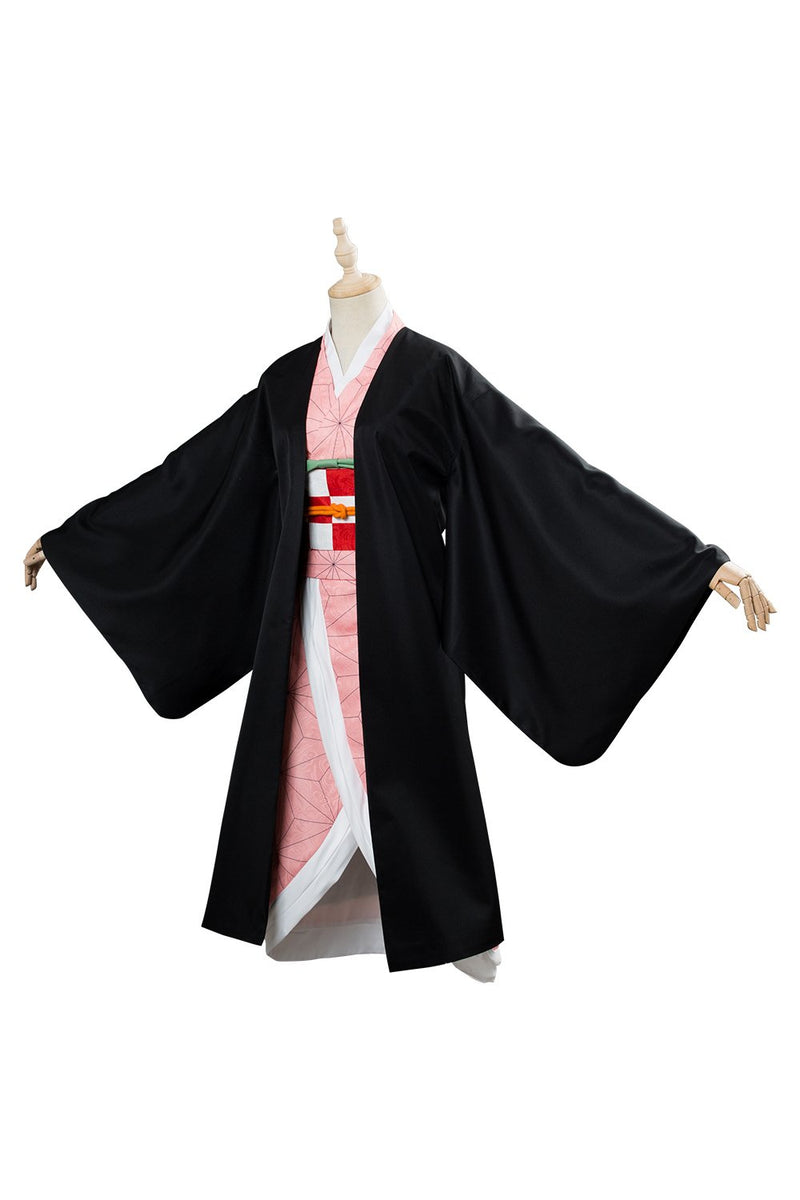 Demon Slayer Kamado Nezuko Cosplay Costume Kimono Anime Cosplay Outfits