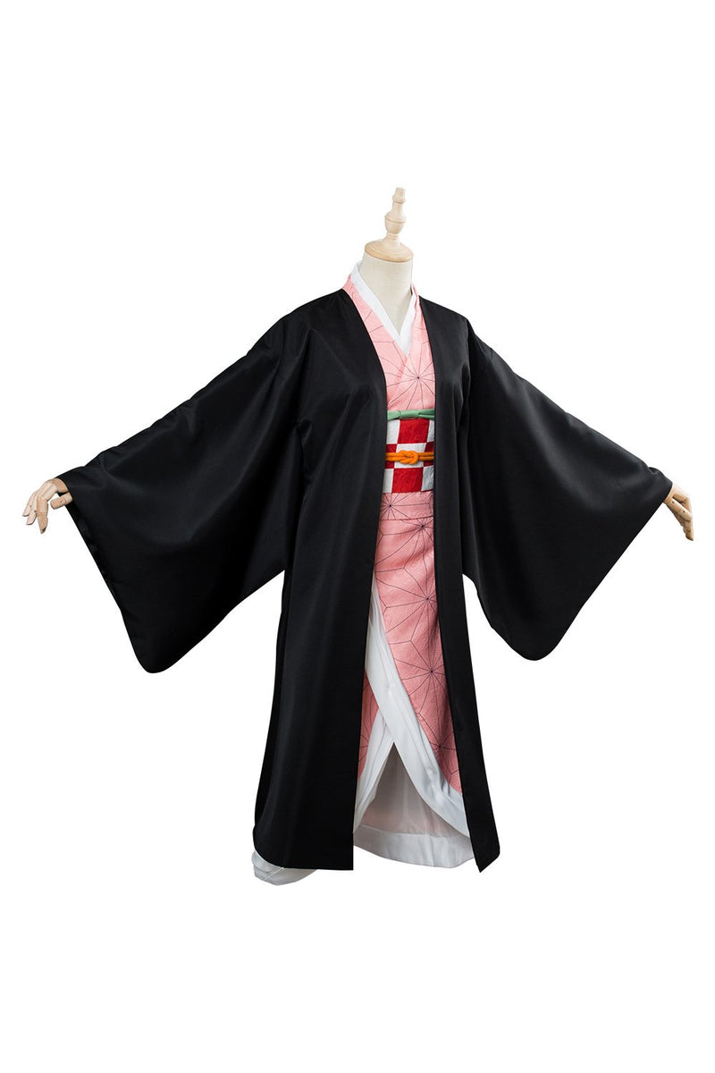 Demon Slayer Kamado Nezuko Cosplay Costume Kimono Anime Cosplay Outfits