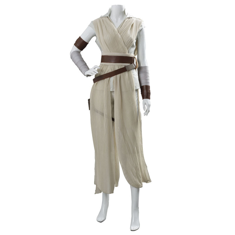 Star Wars:The Rise of Skywalker Rey Outfit Dress Cosplay Costume