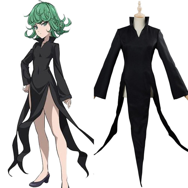 Anime ONE PUNCH MAN Tatsumaki Cosplay Costume