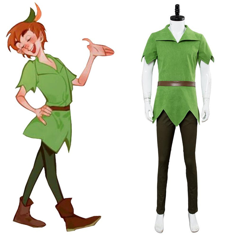 Movie Peter Pan Male Halloween Carnival Suit Cosplay Costume