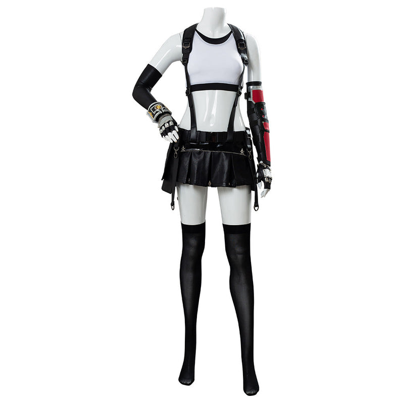 Final Fantasy VII 7 Remake Tifa Lockhart Outfit Cosplay Costume