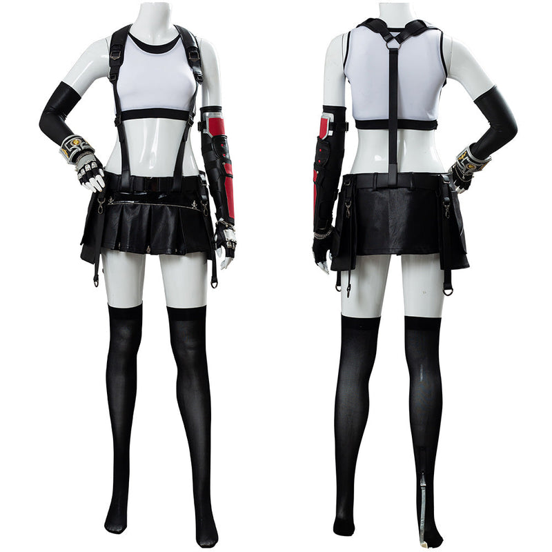 Final Fantasy VII 7 Remake Tifa Lockhart Outfit Cosplay Costume