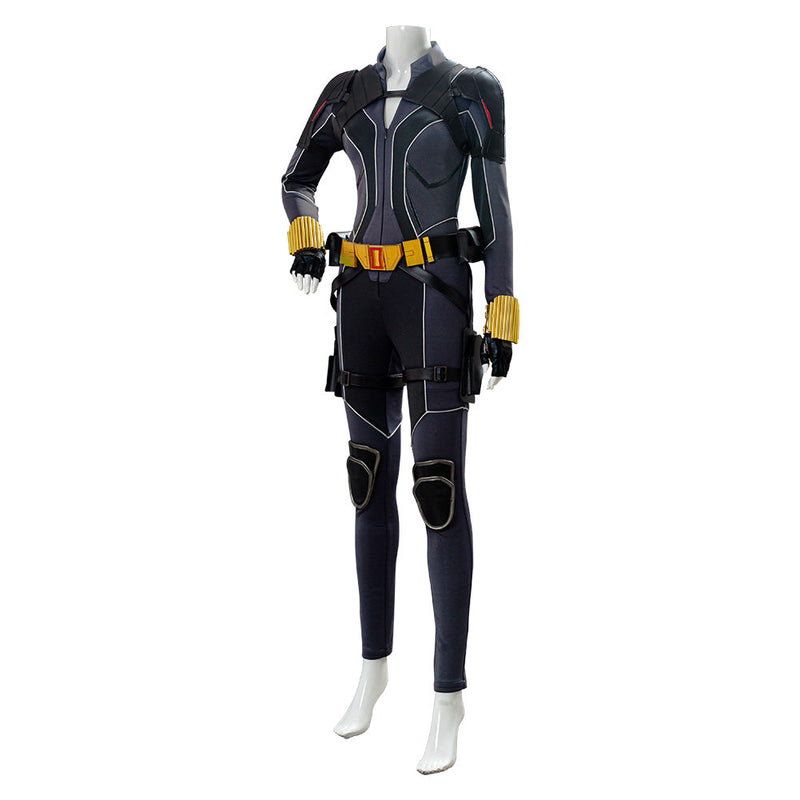 Black Widow Natasha Romanoff Jumpsuit Outfit Cosplay Costume