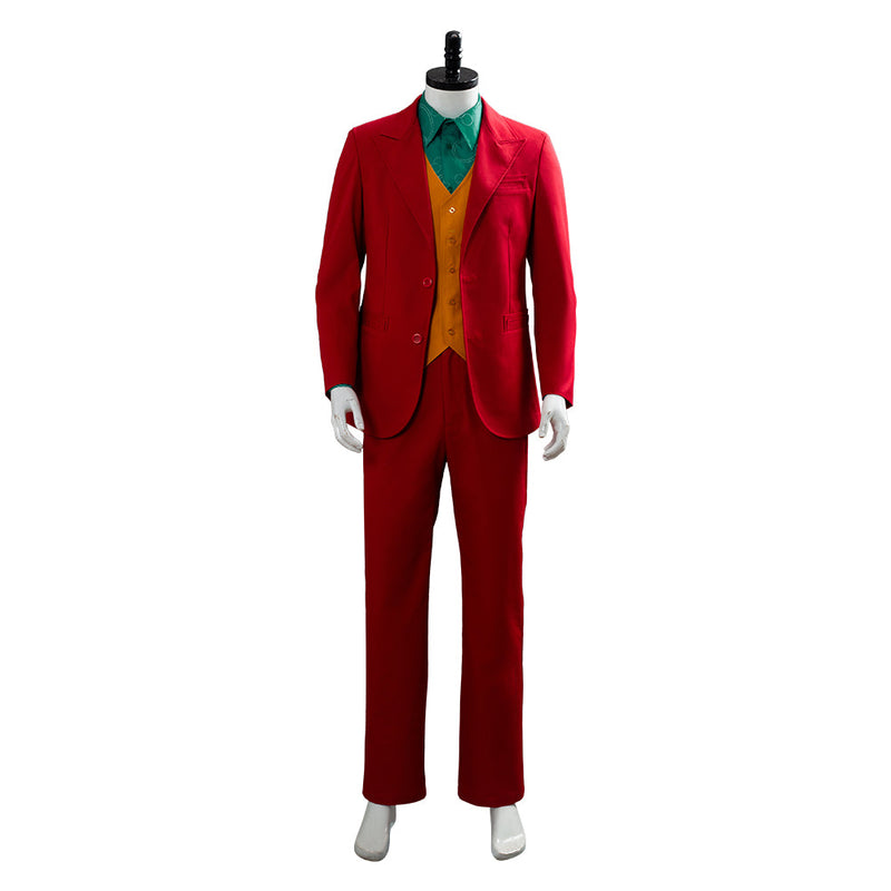 Joker Origin Romeo 2019 Film DC Joaquin Phoenix Arthur Fleck Outfit Uniform Cosplay Costume