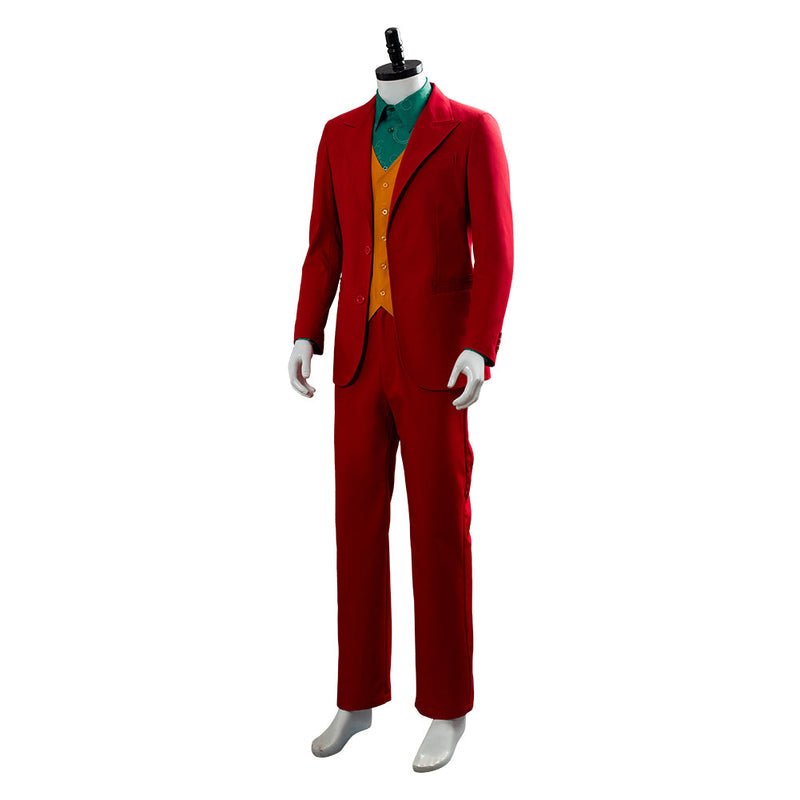 Joker Origin Romeo 2019 Film DC Joaquin Phoenix Arthur Fleck Outfit Uniform Cosplay Costume