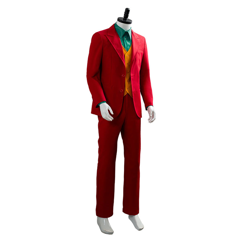 Joker Origin Romeo 2019 Film DC Joaquin Phoenix Arthur Fleck Outfit Uniform Cosplay Costume