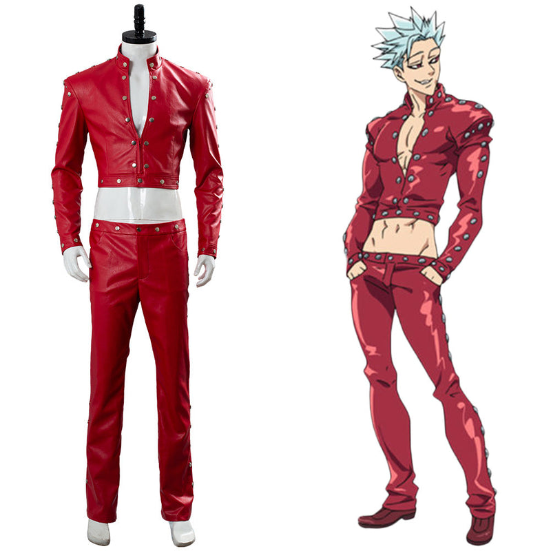 The Seven Deadly Sins Nanatsu no Taizai Wrath of The Gods Ban Suit Cosplay Costume