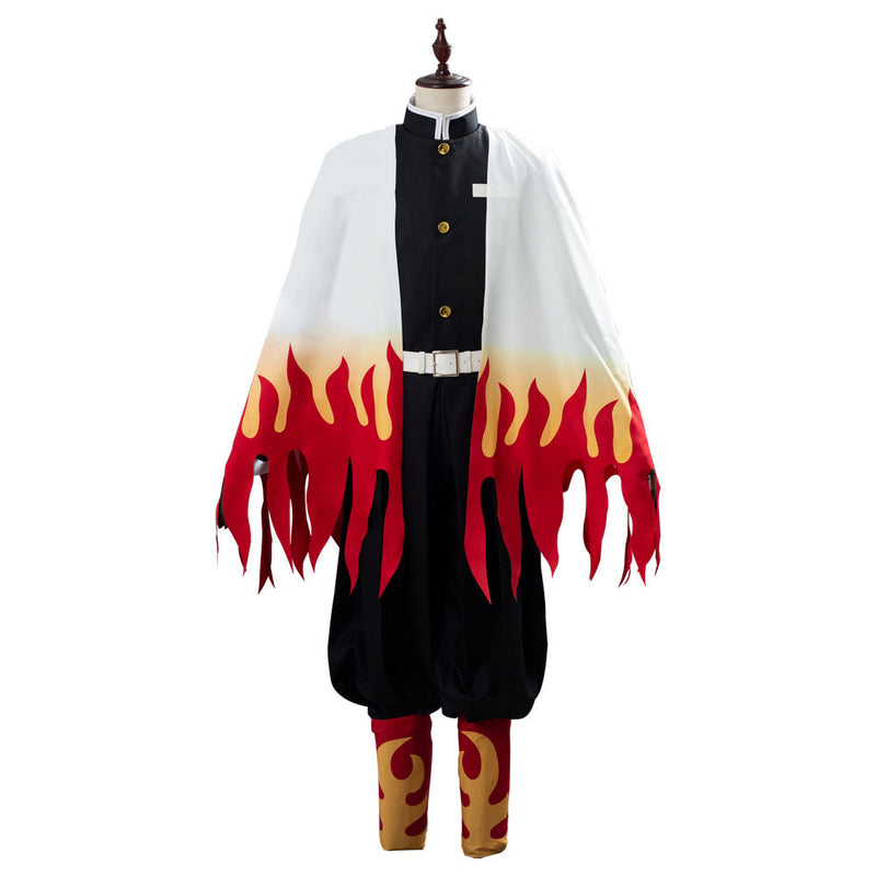 Demon Slayer: Kimetsu no Yaiba Rengoku Kyoujuro/Kyoujurou Outfit Cosplay Costume