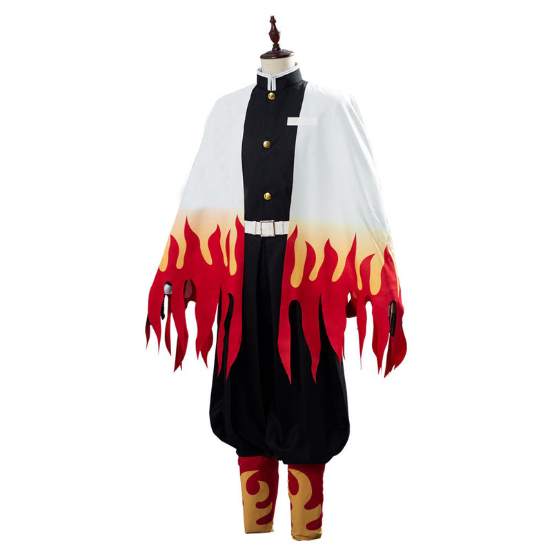 Demon Slayer: Kimetsu no Yaiba Rengoku Kyoujuro/Kyoujurou Outfit Cosplay Costume