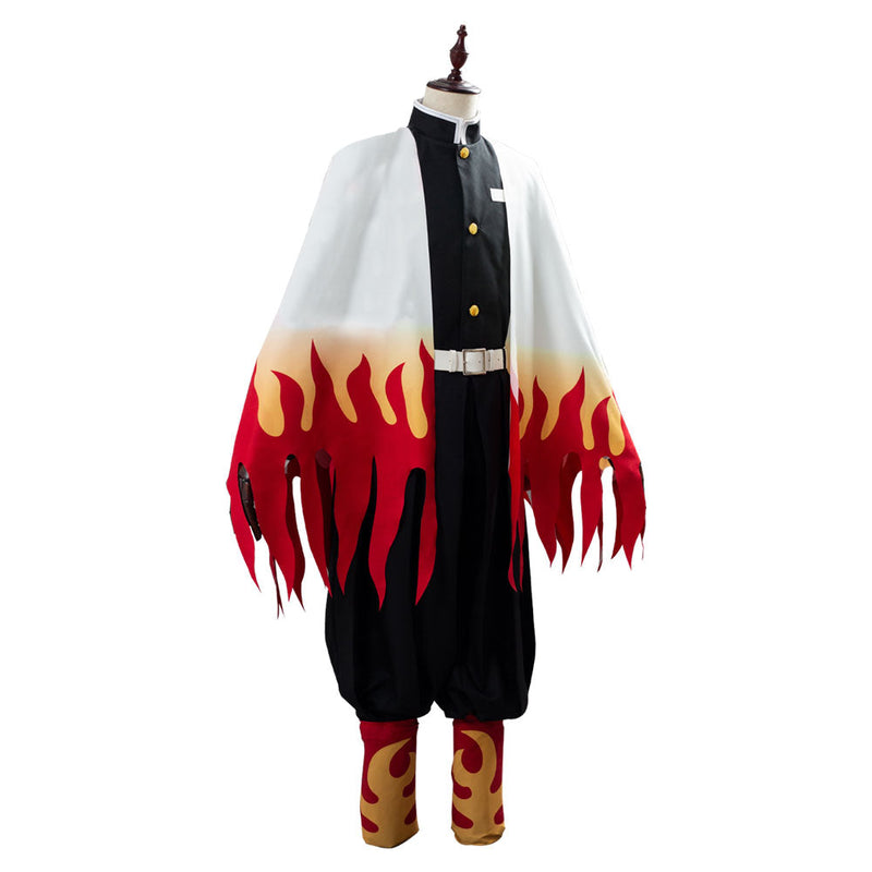 Demon Slayer: Kimetsu no Yaiba Rengoku Kyoujuro/Kyoujurou Outfit Cosplay Costume