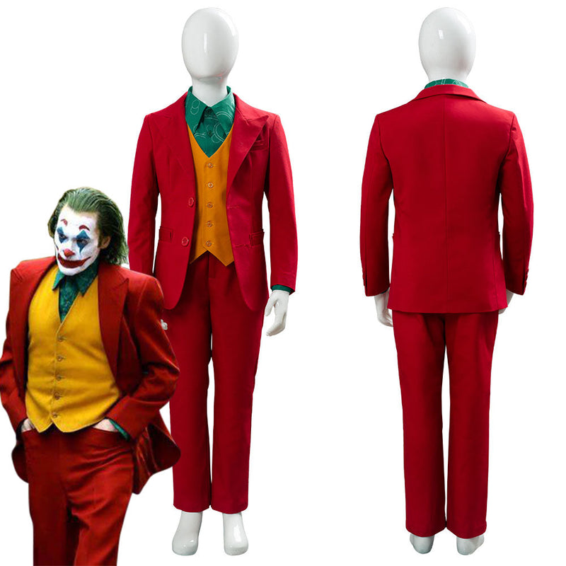 2019 Joker Arthur Fleck Kids Children Suit Cosplay Costume