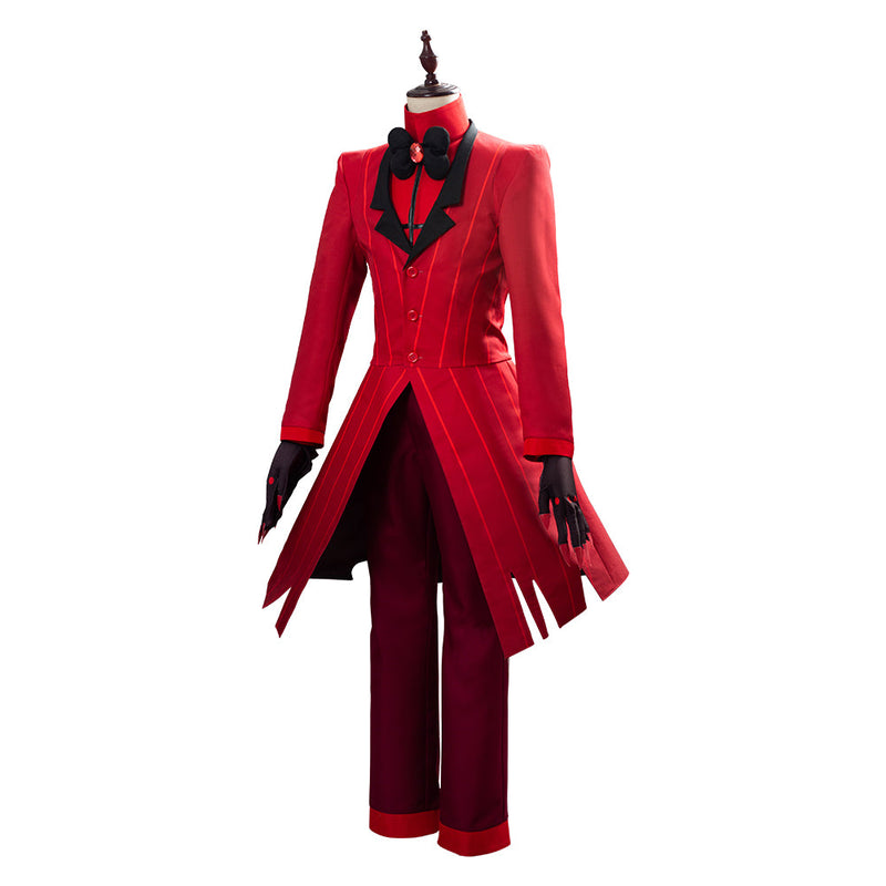 Hazbin Hotel ALASTOR Outfit Halloween Carnival Suit Cosplay Costume