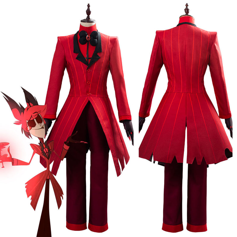 Hazbin Hotel ALASTOR Outfit Halloween Carnival Suit Cosplay Costume