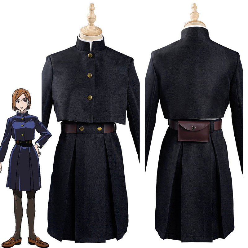 Jujutsu Kaisen Nobara Kugisaki School Uniform Outfits Halloween Carnival Suit Cosplay Costume