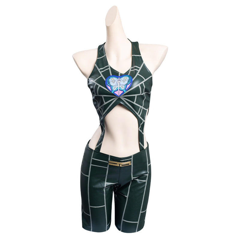 JoJo‘s Bizarre Adventure Jolyne Cujoh Outfits Halloween Carnival Suit Cosplay Costume