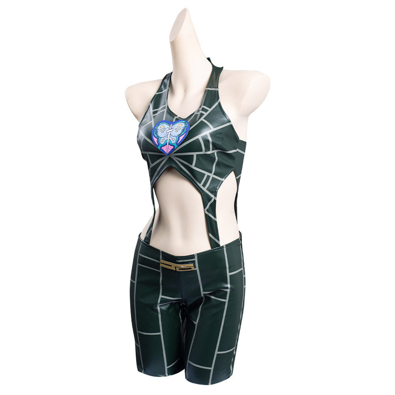 JoJo‘s Bizarre Adventure Jolyne Cujoh Outfits Halloween Carnival Suit Cosplay Costume