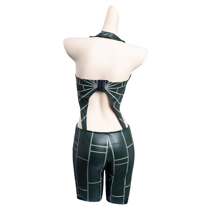 JoJo‘s Bizarre Adventure Jolyne Cujoh Outfits Halloween Carnival Suit Cosplay Costume