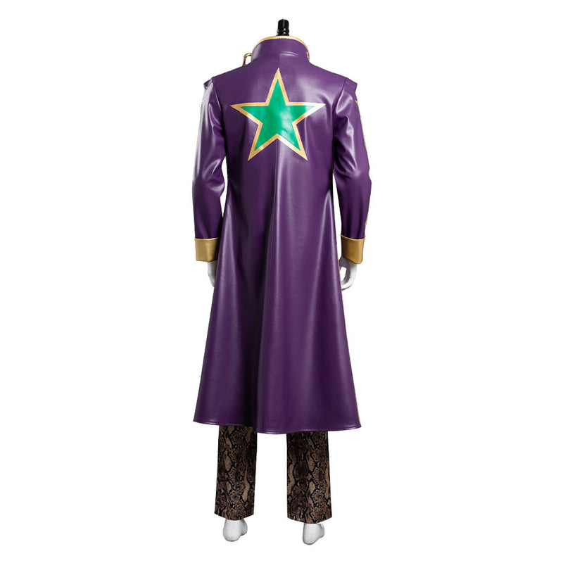 JoJo's Bizarre Adventure: Stone Ocean Kujo Jotaro Pants Coat Outfits Halloween Carnival Suit Cosplay Costume