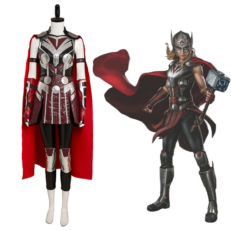 Thor: Love and Thunder Jane Foster Cosplay Costume Outfits Halloween Carnival Suit