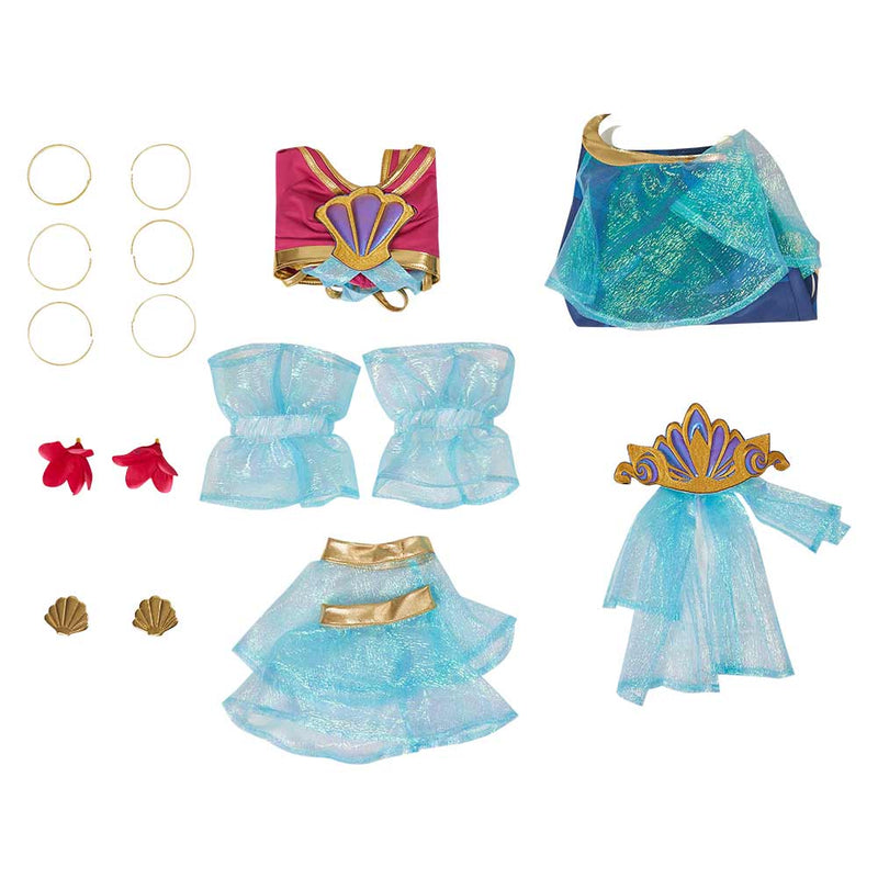 League of Legends LoL Seraphine Song of Ocean Skin Cosplay Costume