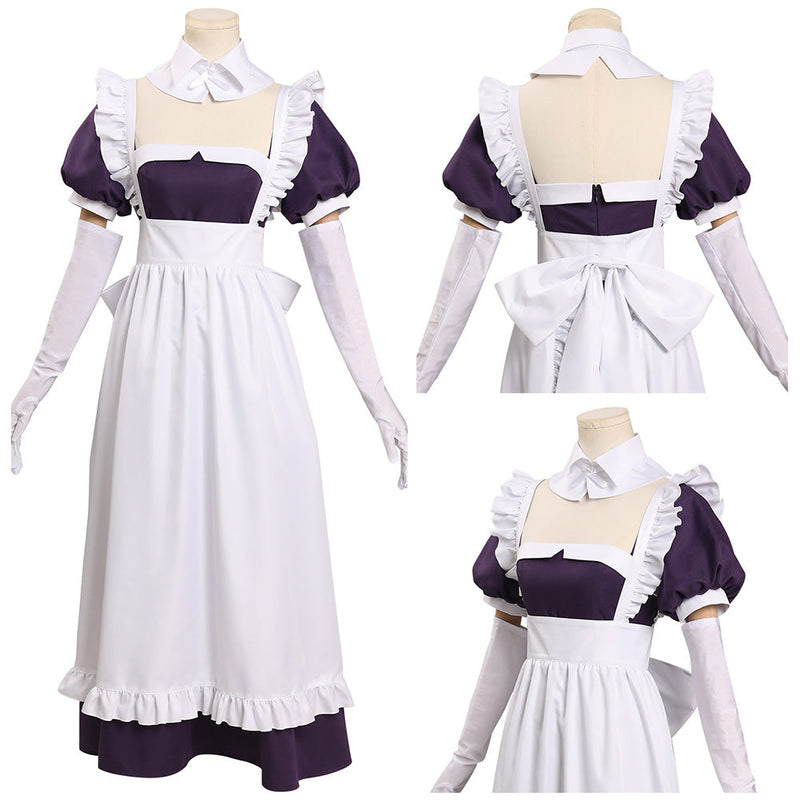 The Maid I Hired Recently Is Mysterious Lilith Cosplay Costume Maid Dress Outfits Halloween Carnival Suit