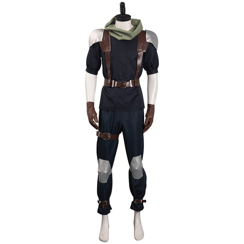 Crisis Core - Final Fantasy VII Reunion- Cloud Cosplay Costume Outfits Halloween Carnival Suit