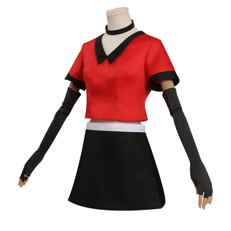 Hazbin Hotel - VAGGIE Cosplay Costume Top Skirt Outfits Halloween Carnival Suit