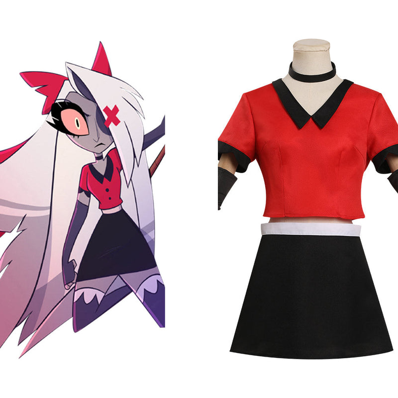 Hazbin Hotel - VAGGIE Cosplay Costume Top Skirt Outfits Halloween Carnival Suit