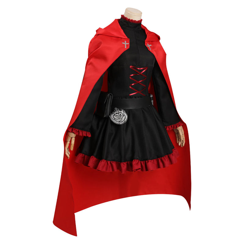 RWBY:Ice Queendom 2022 - Ruby Rose Cosplay Costume Outfits Halloween Carnival Suit