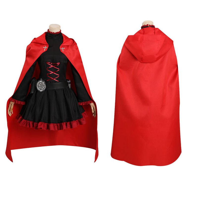 RWBY:Ice Queendom 2022 - Ruby Rose Cosplay Costume Outfits Halloween Carnival Suit