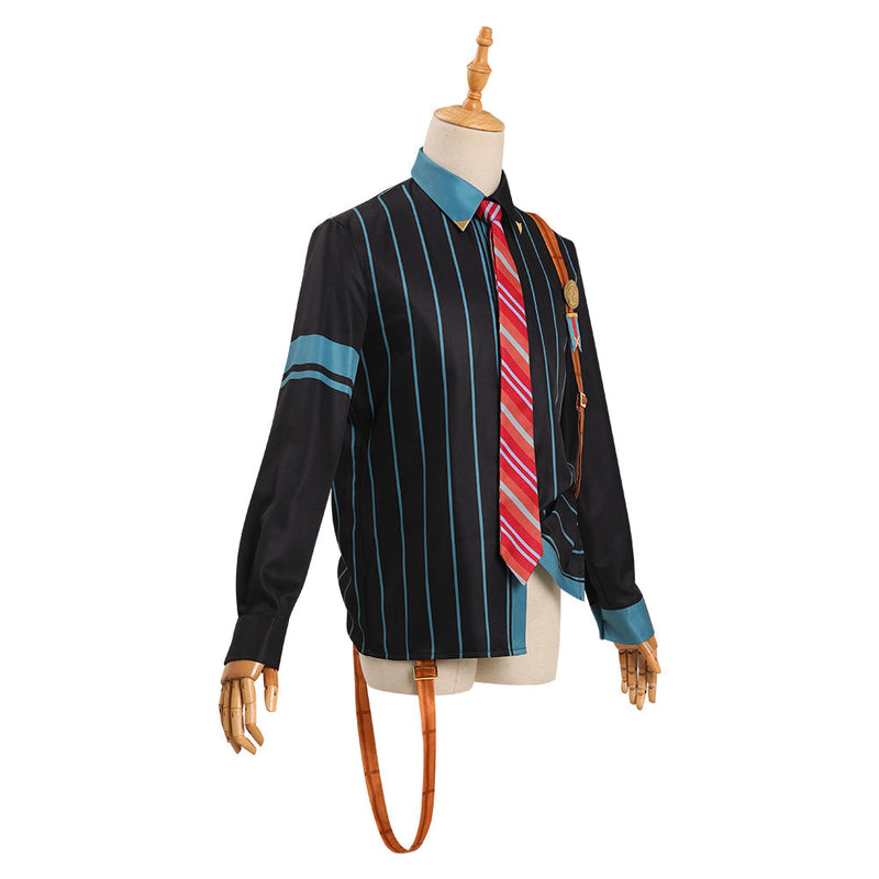 Ensemble Stars - Amagi Hiiro  Cosplay Costume Shirt Necktie Belt Outfits  Halloween Carnival Suit