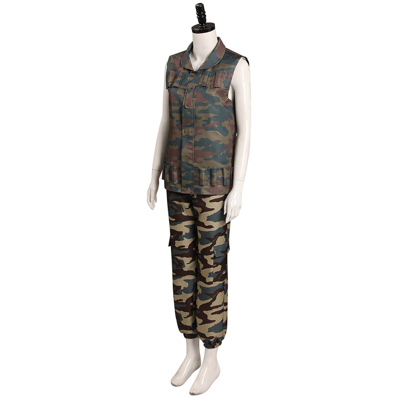 Stranger Things Season 4 - Robin Buckley Camouflage Cosplay Costume Outfits Halloween Carnival Suit