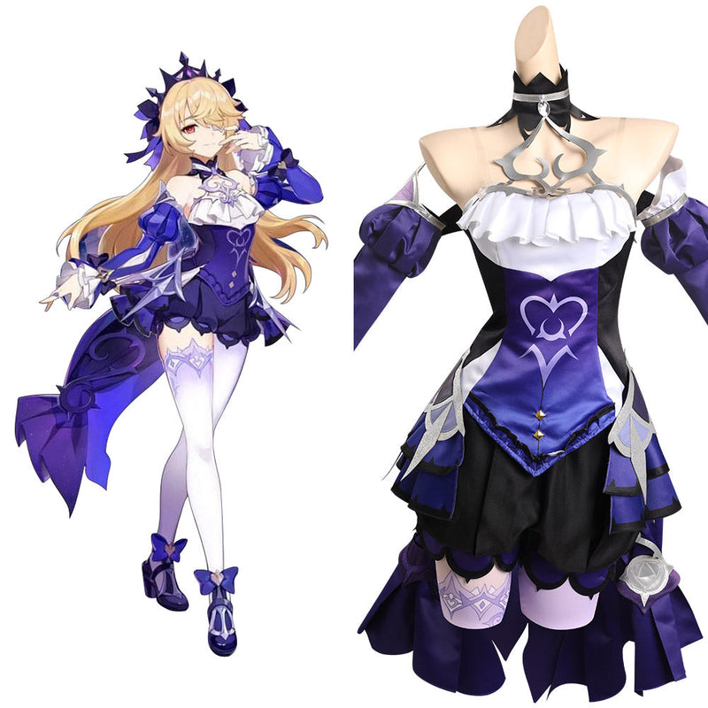 Genshin Impact - Fischl Polar Night Dream Cosplay Costume Outfits Halloween Carnival Suit