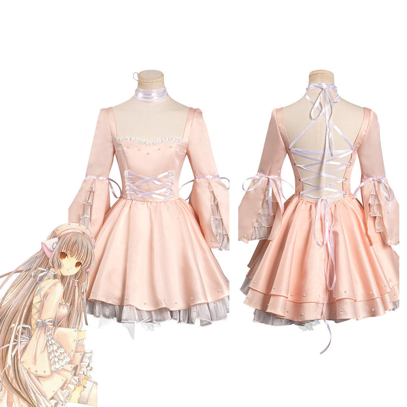 Chobits - Chi Cosplay Costume Dress Outfits Halloween Carnival Party Suit