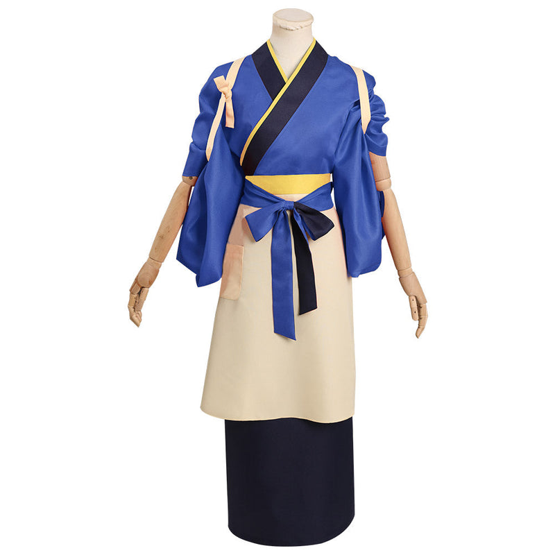 Lycoris Recoil - Inoue Takina Cosplay Costume Kimono Outfits Halloween Carnival Suit