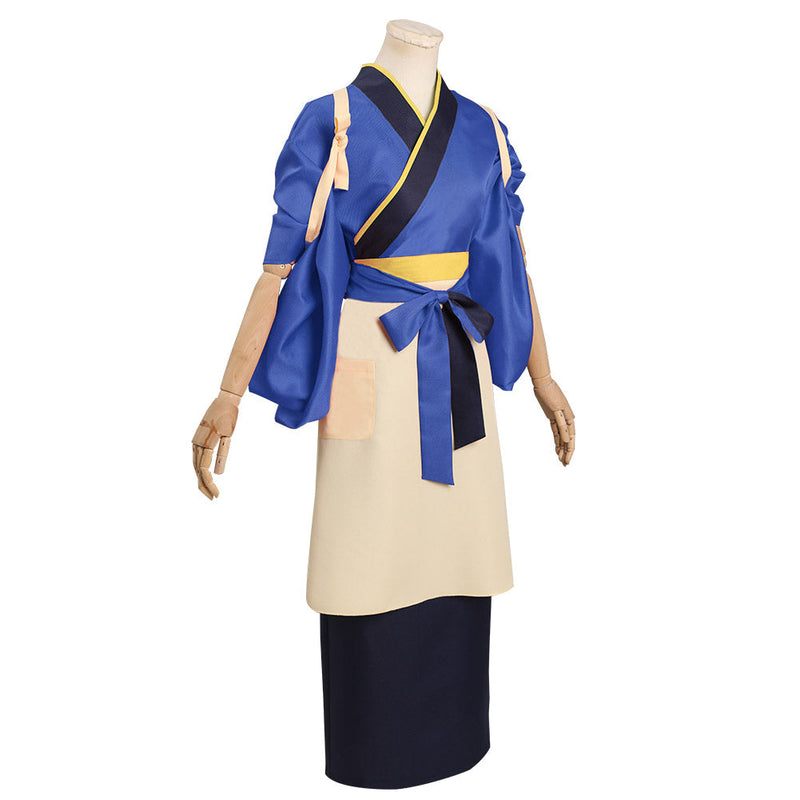 Lycoris Recoil - Inoue Takina Cosplay Costume Kimono Outfits Halloween Carnival Suit