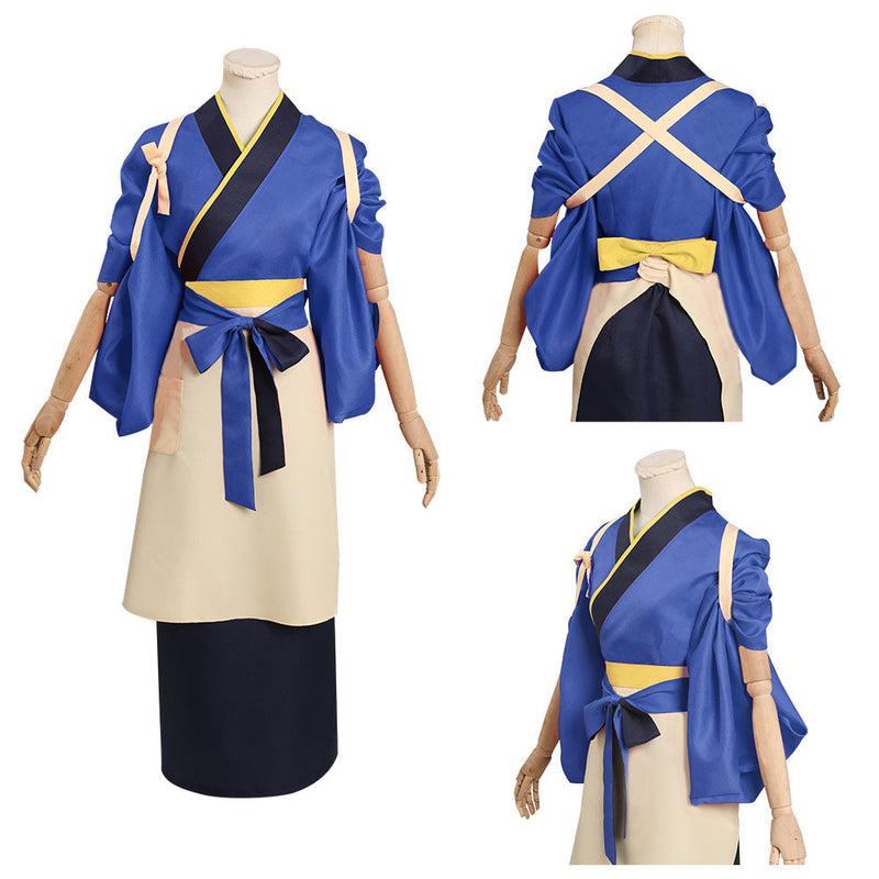 Lycoris Recoil - Inoue Takina Cosplay Costume Kimono Outfits Halloween Carnival Suit