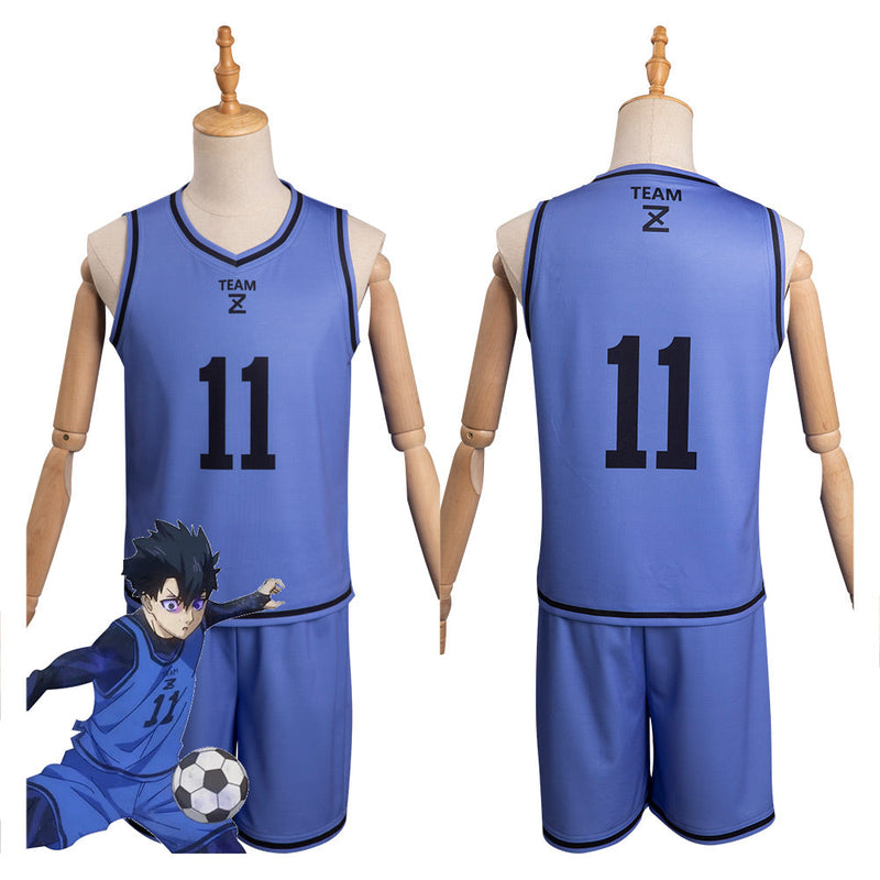 BLUE LOCK - Isagi Yoichi Cosplay Costume Uniform Outfits Halloween Carnival Suit