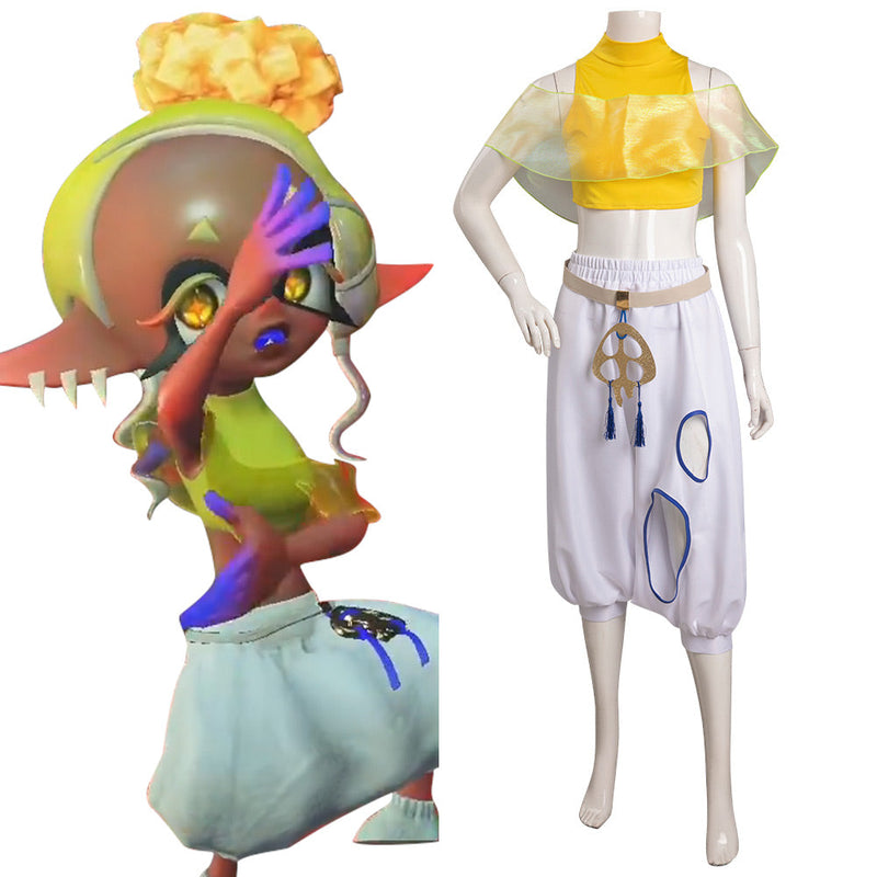 Splatoon 3 - Frye Cosplay Costume Outfits Halloween Carnival Suit