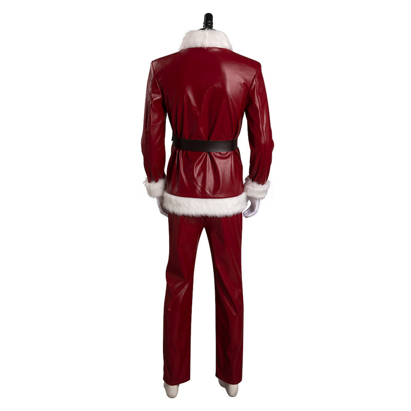 VIOLENT NIGHT Trailer - Santa Claus Cosplay Costume Hat Outfits Halloween Carnival Suit