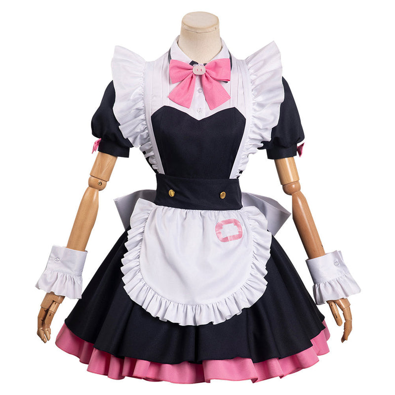 Akiba Maid Sensou - Wahira Nagomi Cosplay Costume Maid Dress Outfits Halloween Carnival Suit