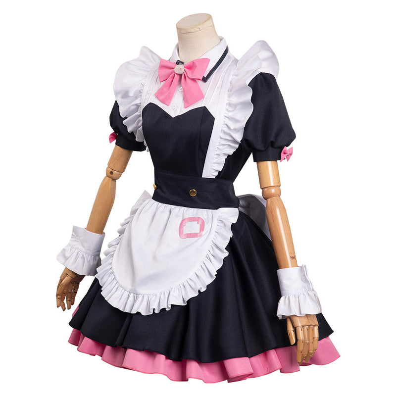 Akiba Maid Sensou - Wahira Nagomi Cosplay Costume Maid Dress Outfits Halloween Carnival Suit