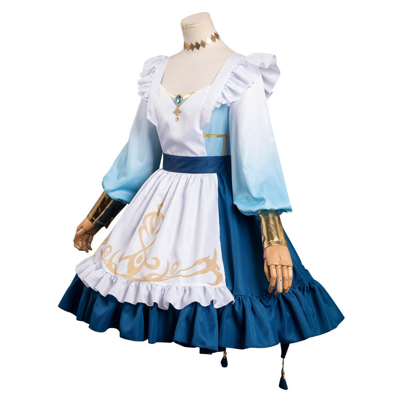 Genshin Impact-Nilou Original Design Cosplay Costume Maid Dress Outfits Halloween Carnival Suit