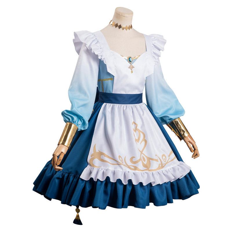 Genshin Impact-Nilou Original Design Cosplay Costume Maid Dress Outfits Halloween Carnival Suit